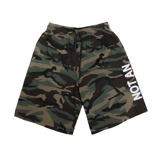 Baggy Sweat Shorts - Camo