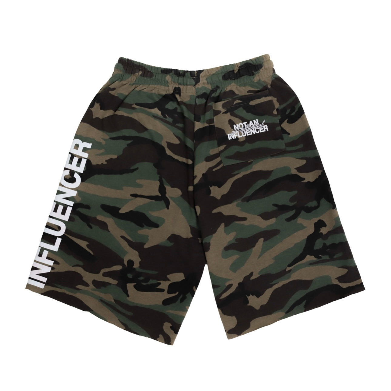 Baggy Sweat Shorts - Camo