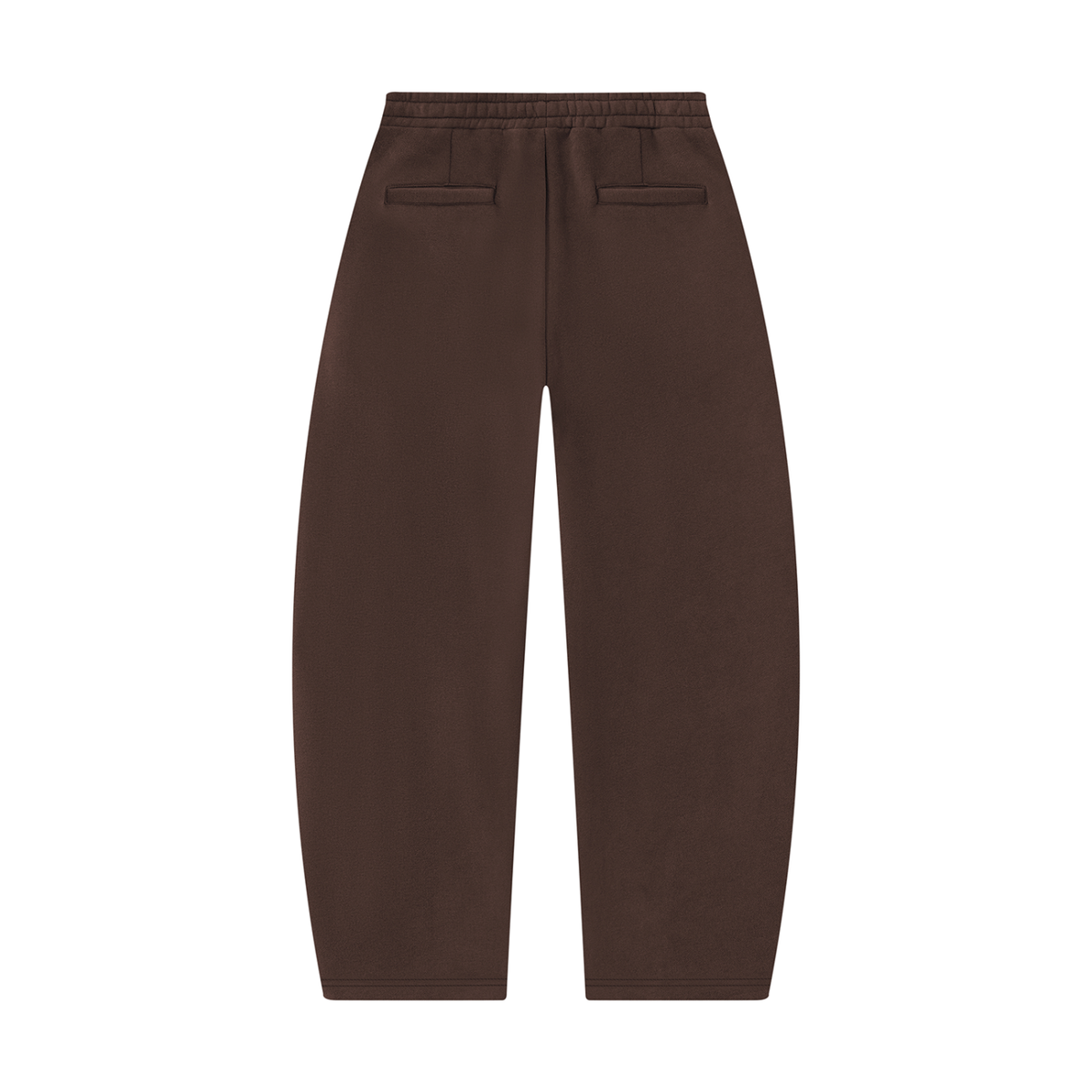 Trademark Brown Barrel Leg Sweatpants