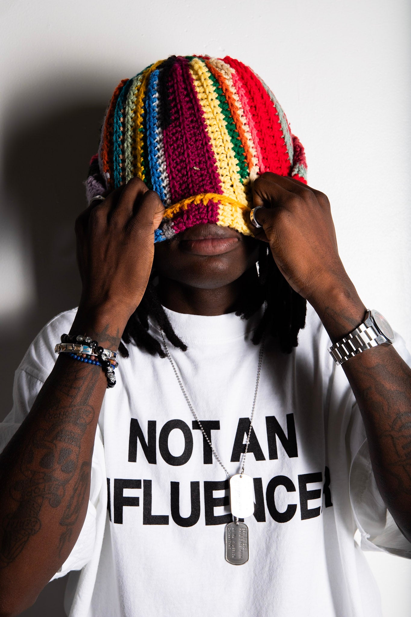 Not An Influencer OG White Tee