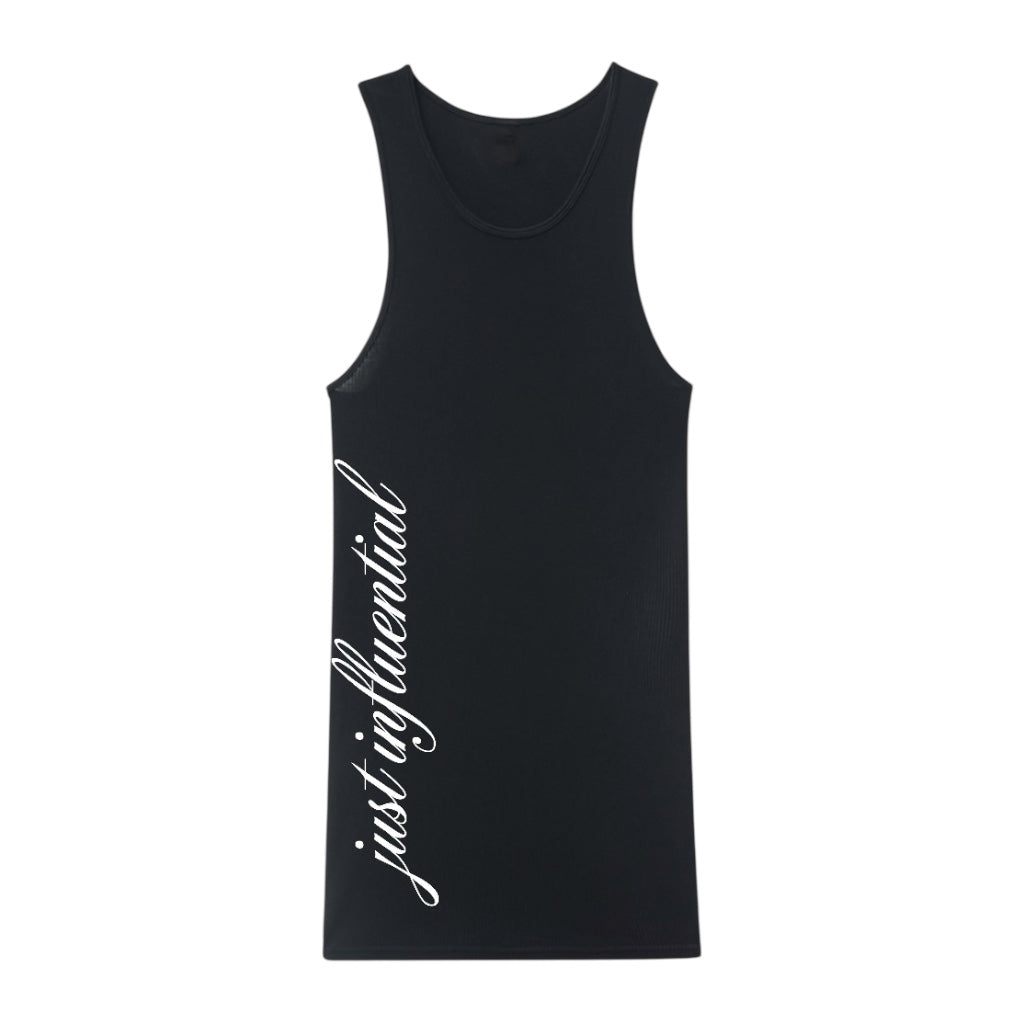 Ribbed Tank Top - Black