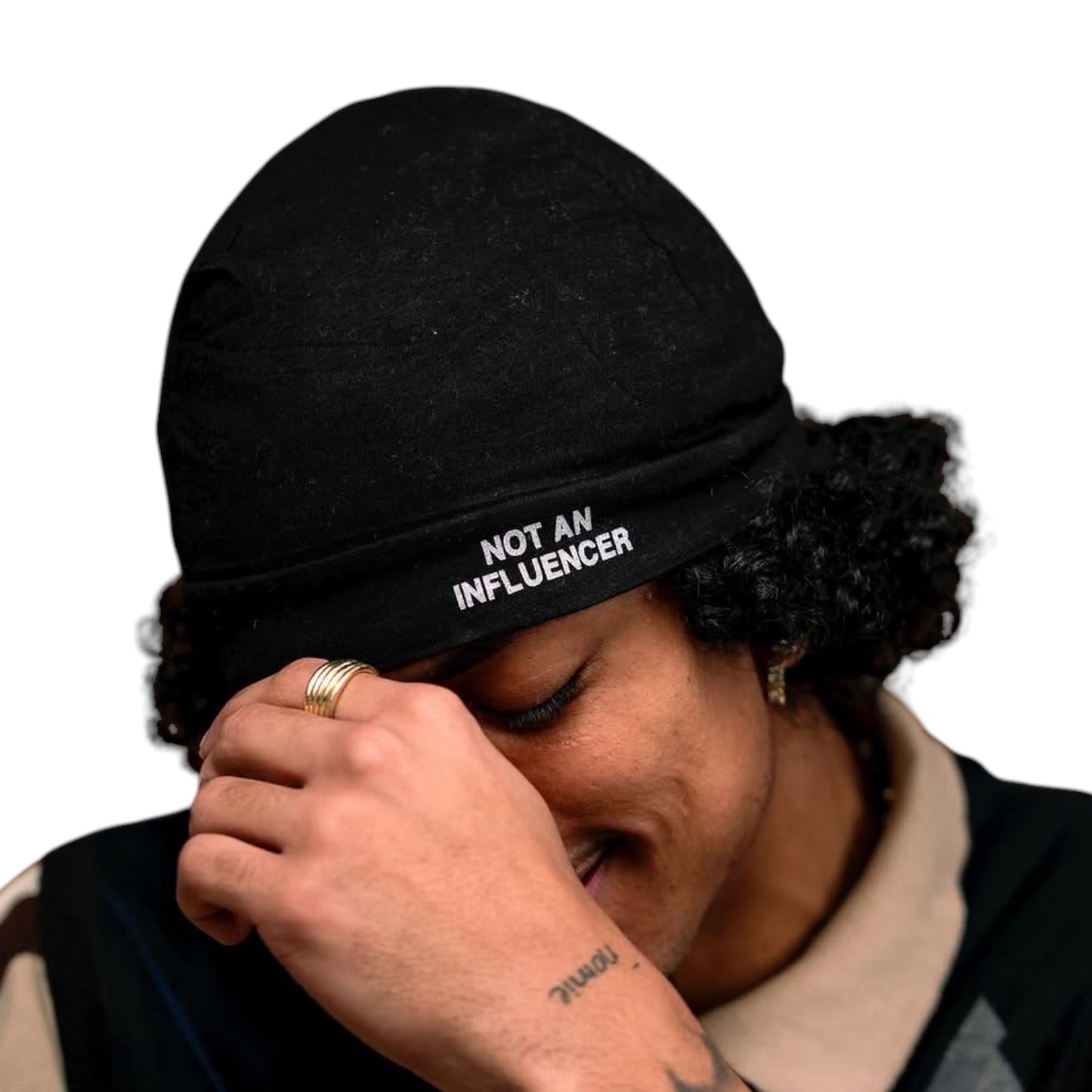 Not An Influencer Skull Cap