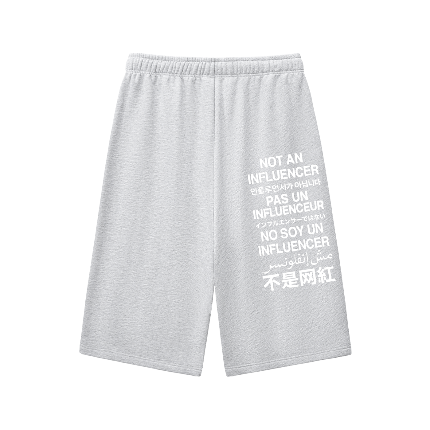Heather Grey Worldwide Three-Quarter Sweats
