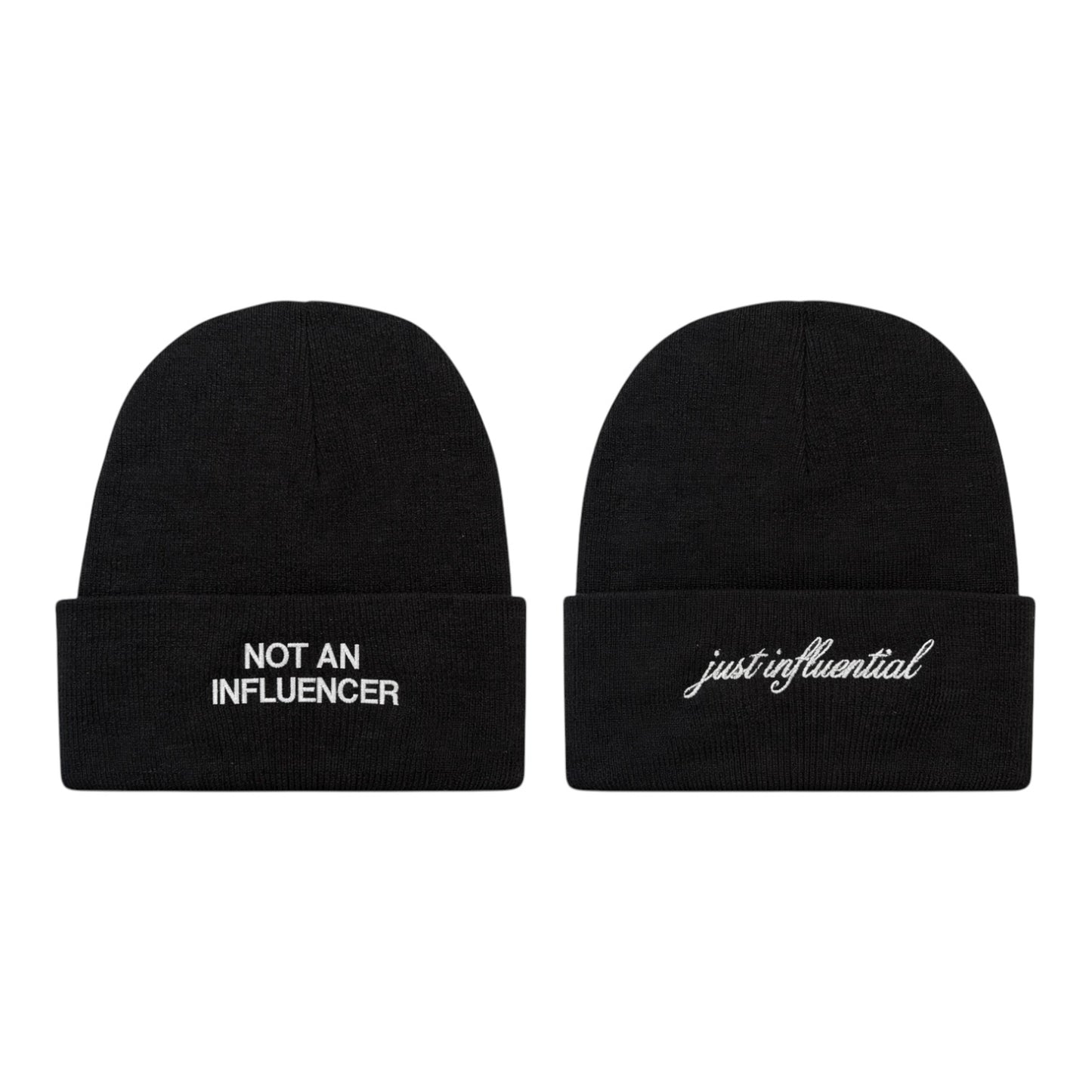 Black Cuffed Beanie
