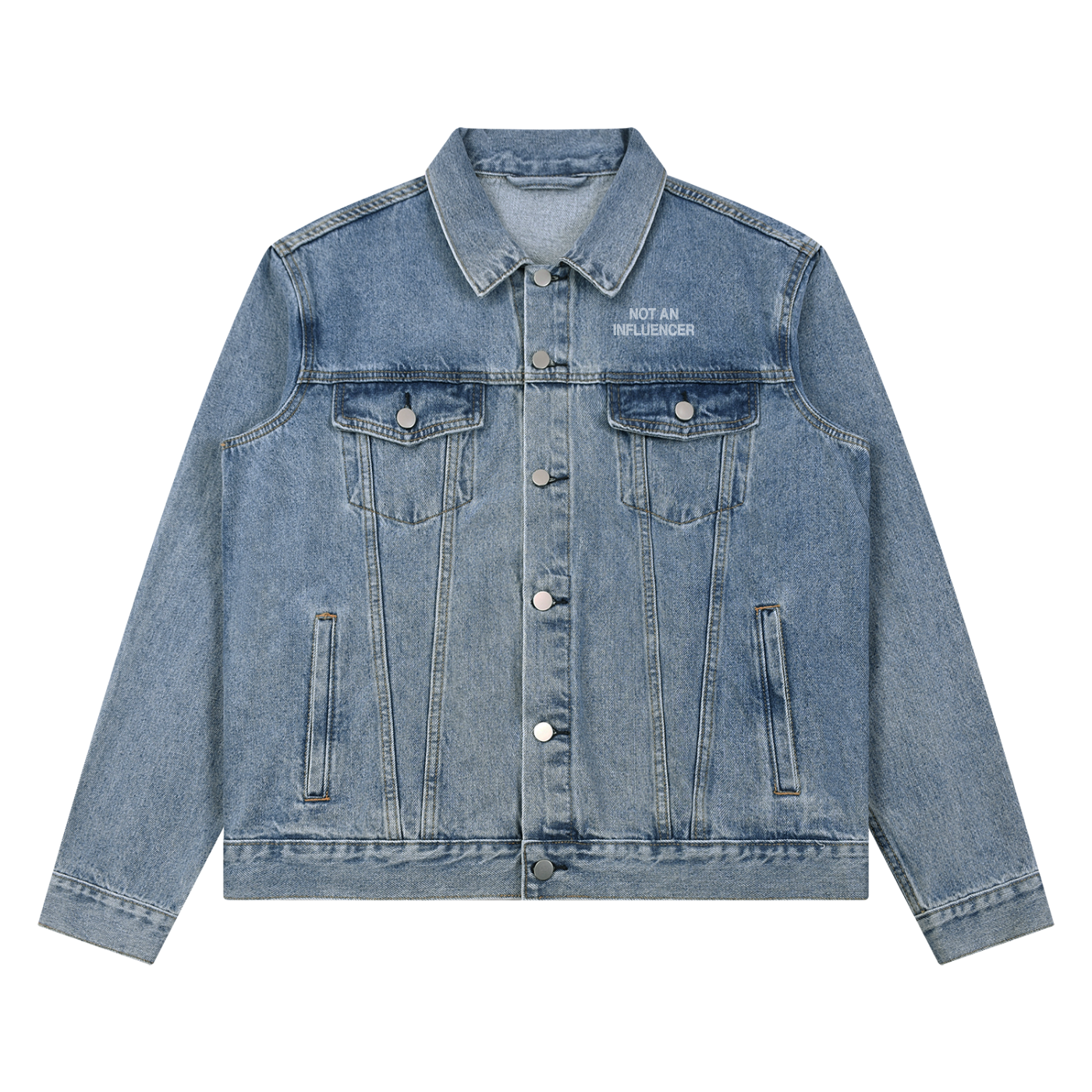 Vintage Wash Denim Jacket