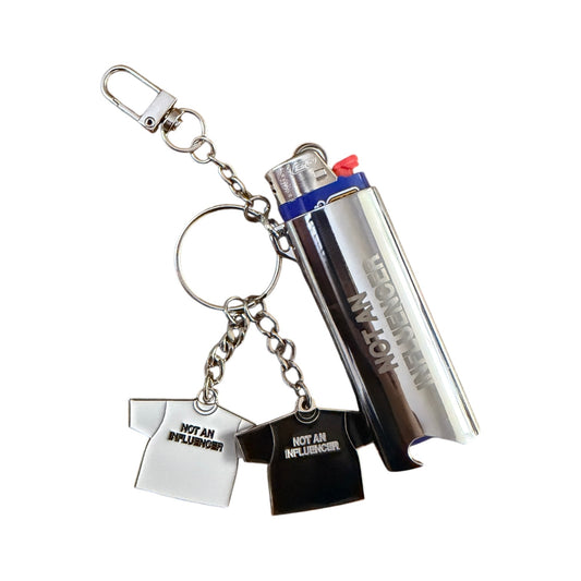 Keychain and Lighter Case Charm Set