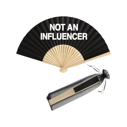 Foldable Fan - Black