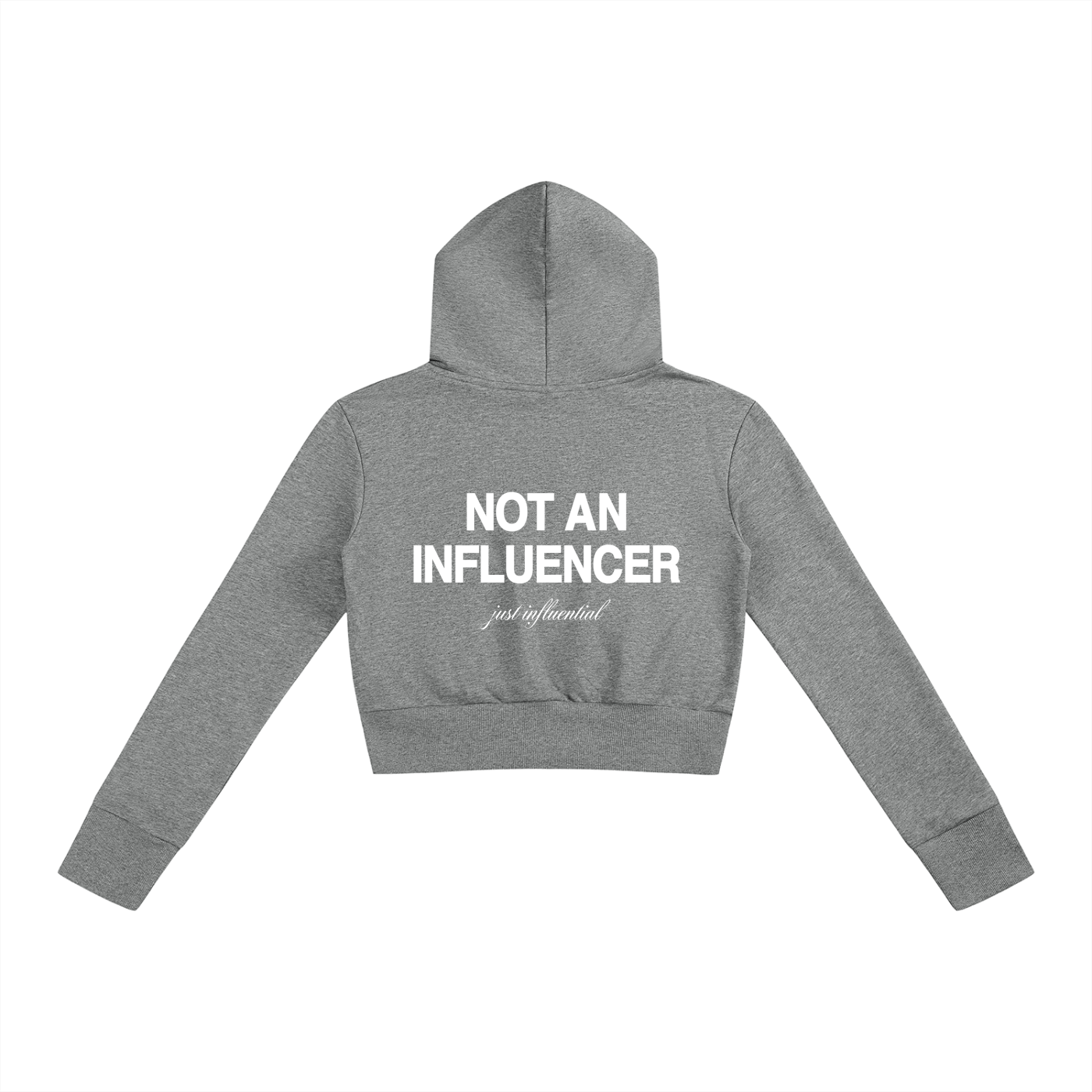 Women’s Slim Crop Full Zip Hoodie