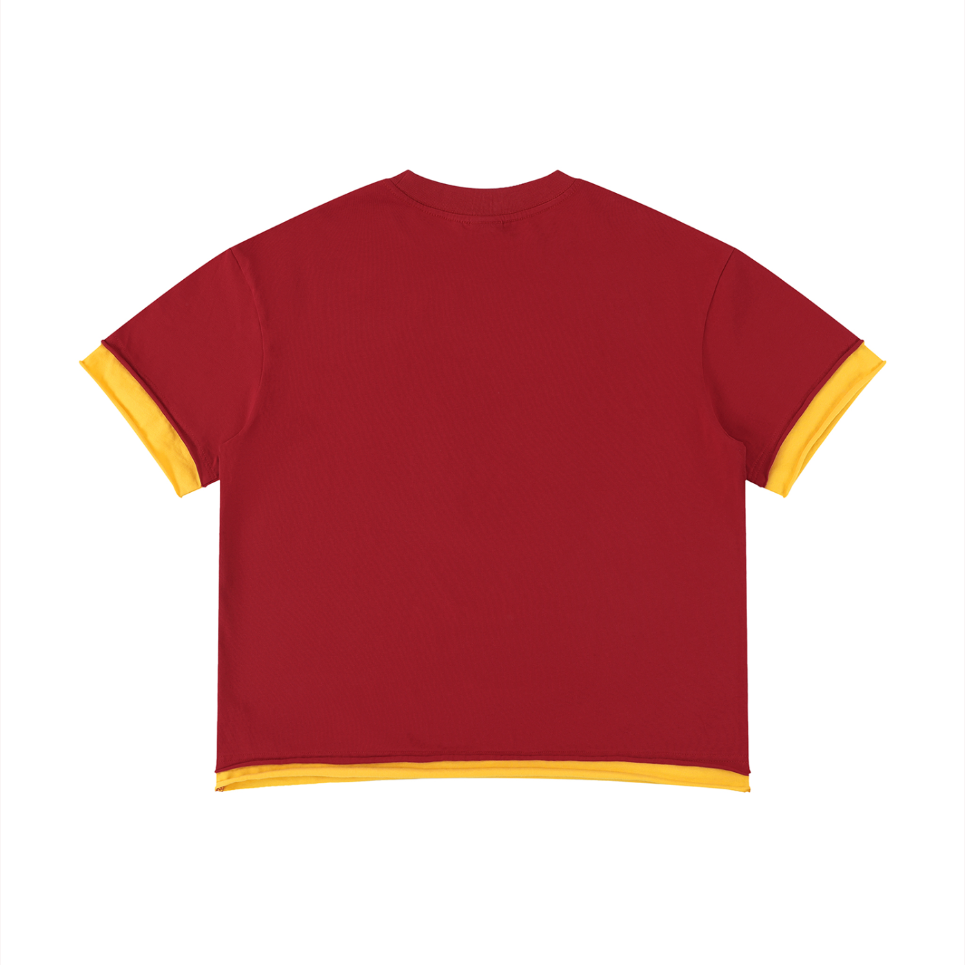 Spain Boxy Color Block T-Shirt