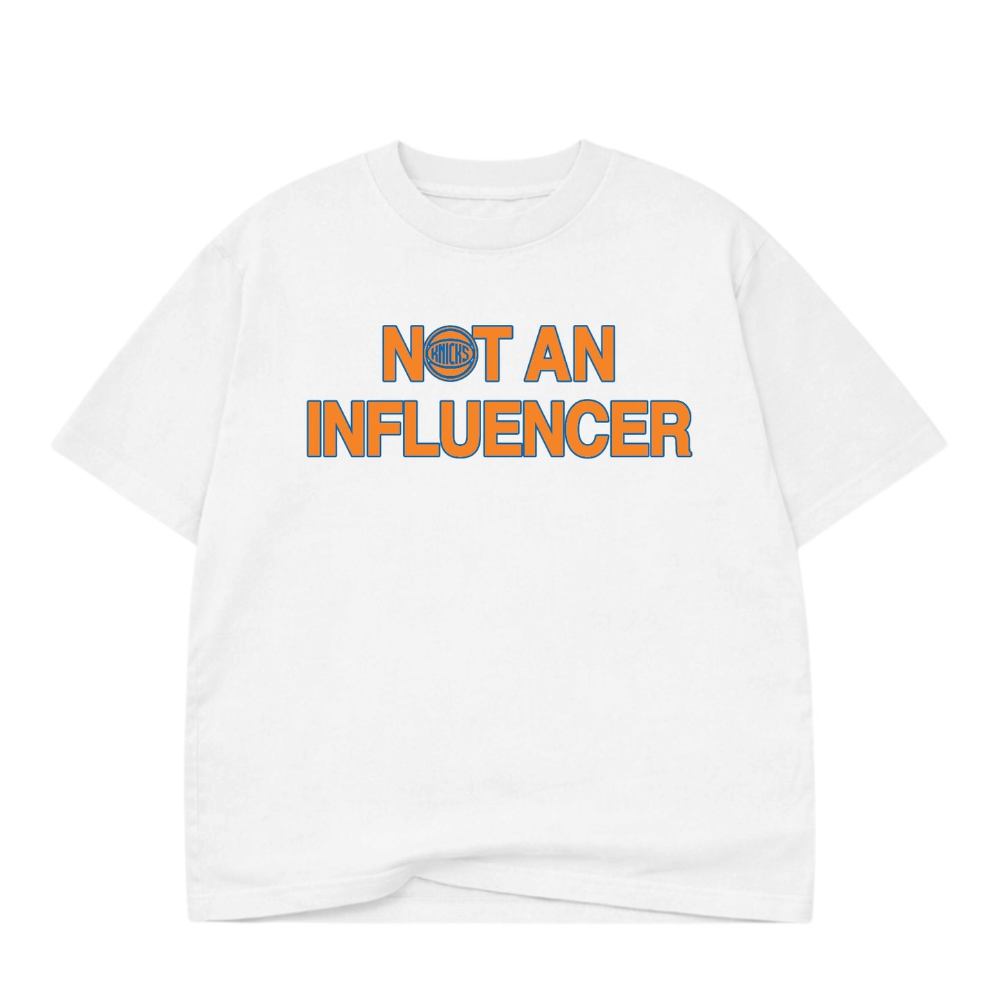 Knicks White Tee