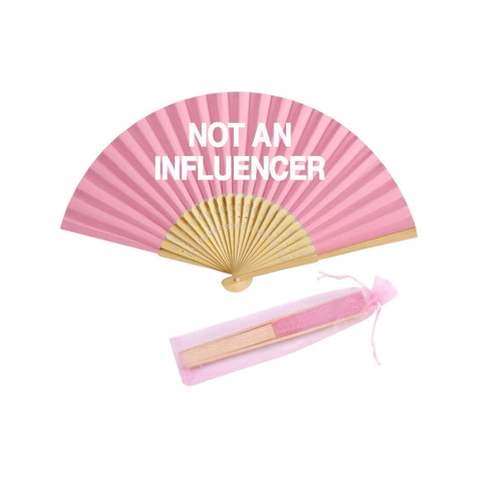 Foldable Fan - Pink