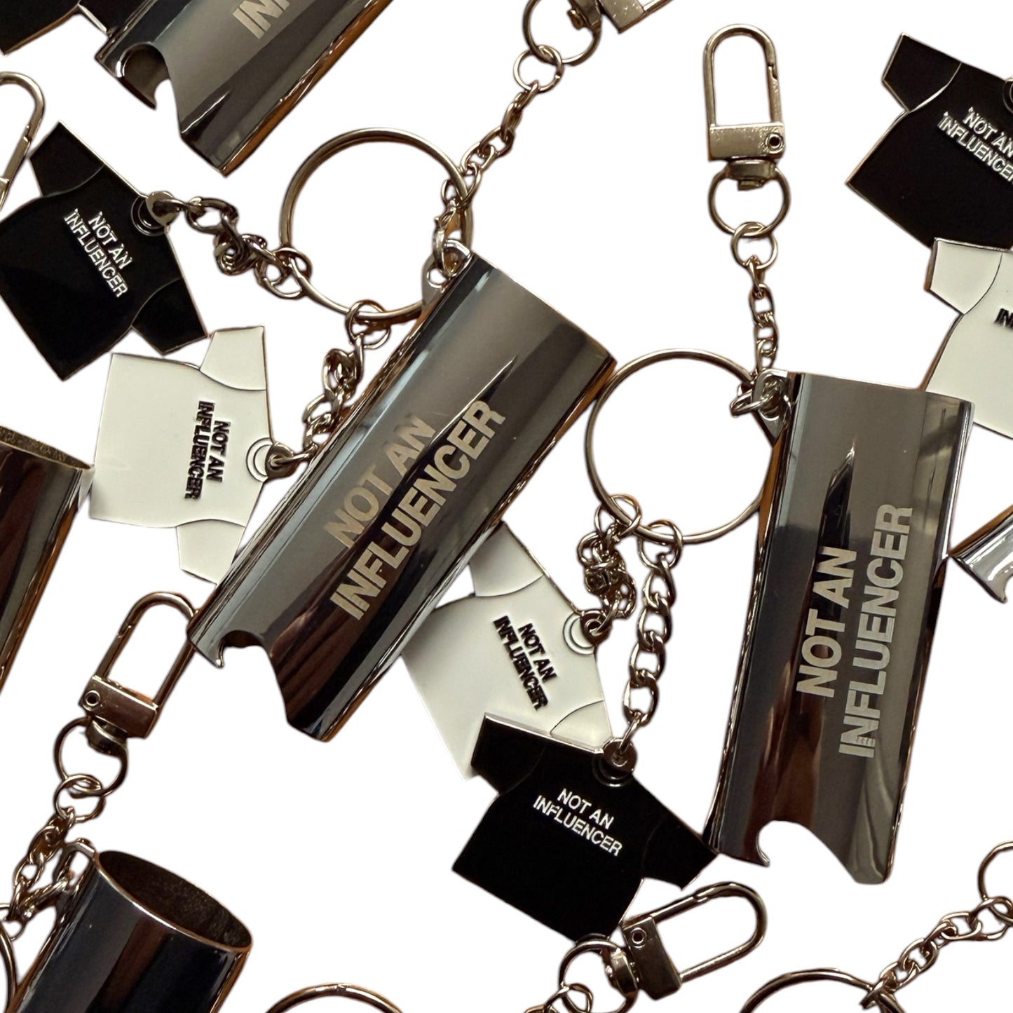 Keychain and Lighter Case Charm Set