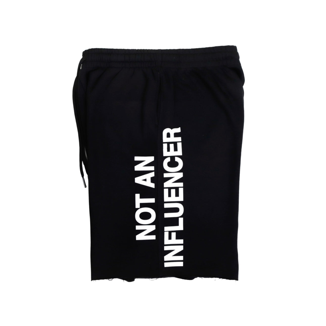 Baggy 3/4 Sweat Shorts - Black – Not An Influencer