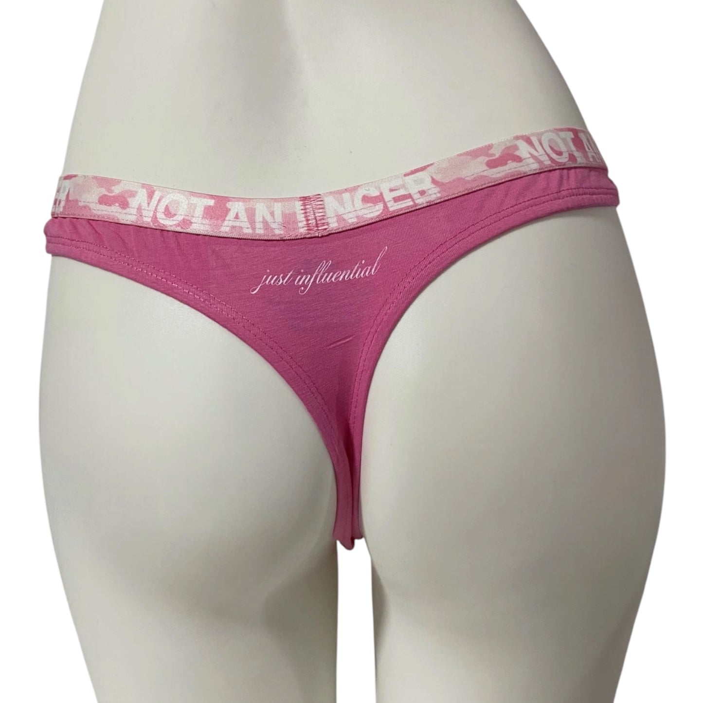 Pink Camo Thong