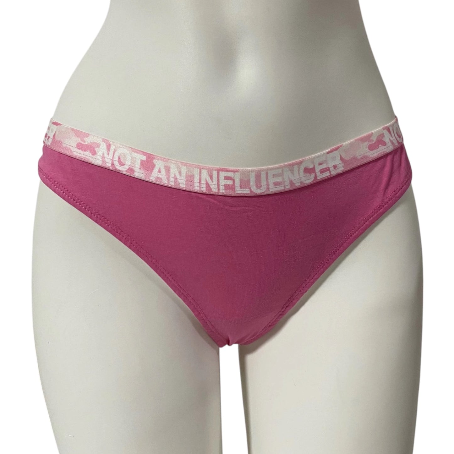 Pink Camo Thong