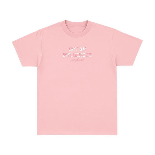 Pink Camo Logo - Pink Tee