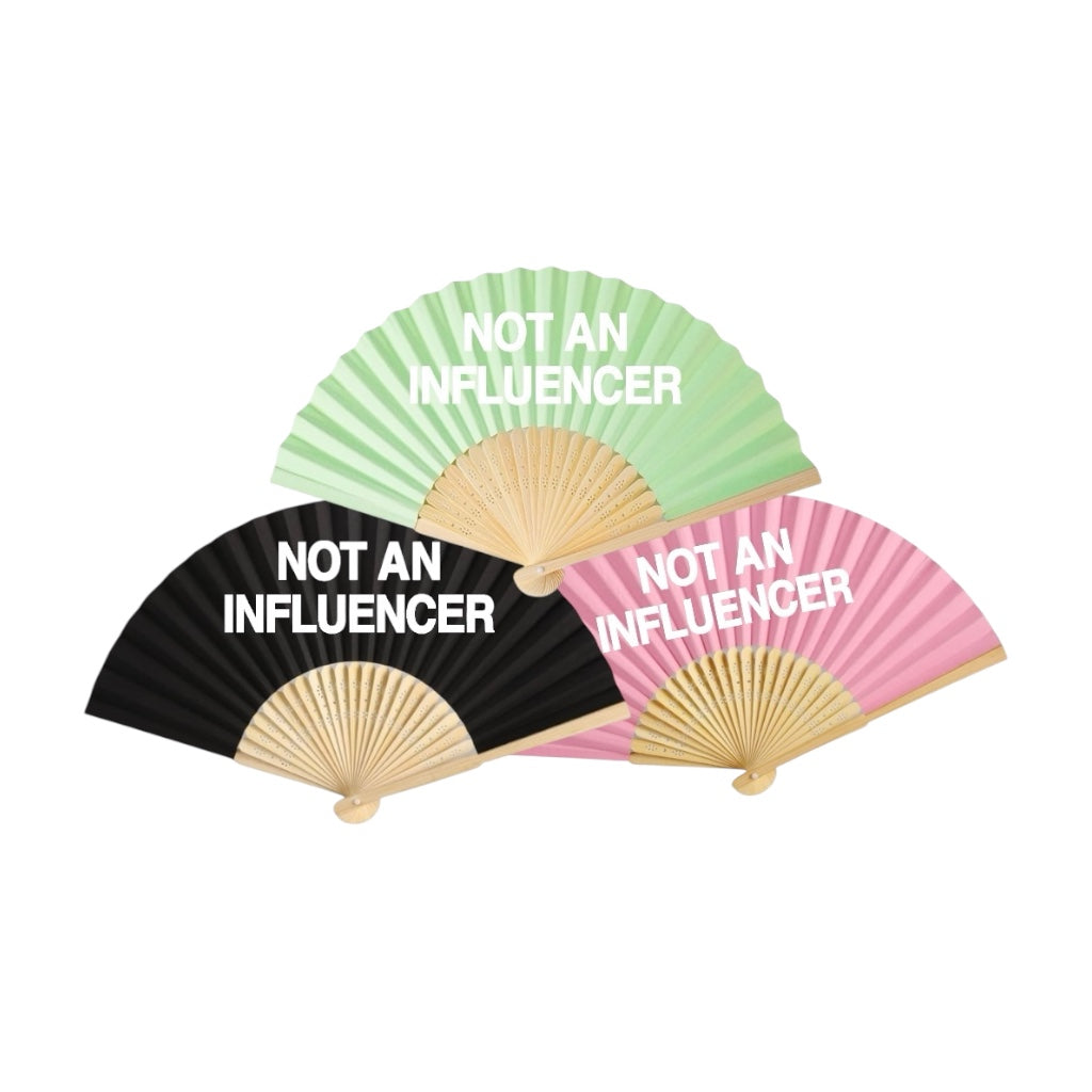 Foldable Fan - Black