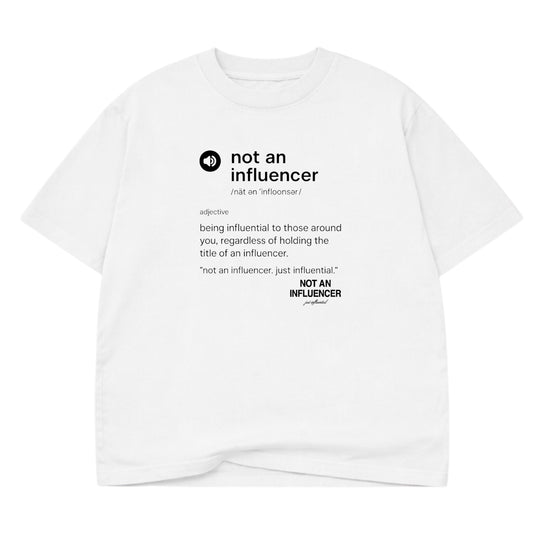 Definition Tee - White