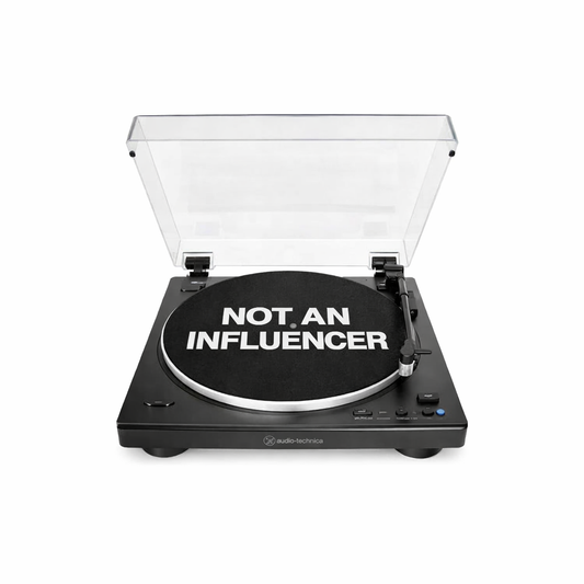 Double-Sided (Black and Pink) Turntable Slipmat