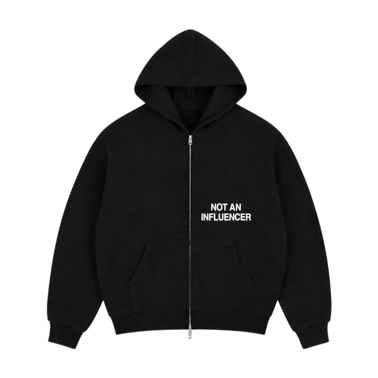 Trademark Black Zip Up Hoodie