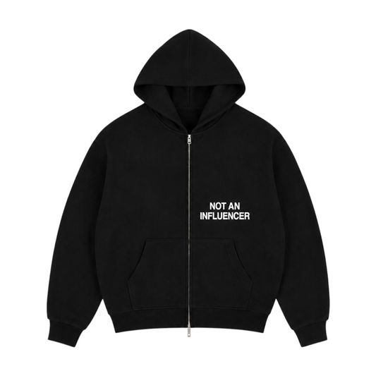 Trademark Black Zip Up Hoodie