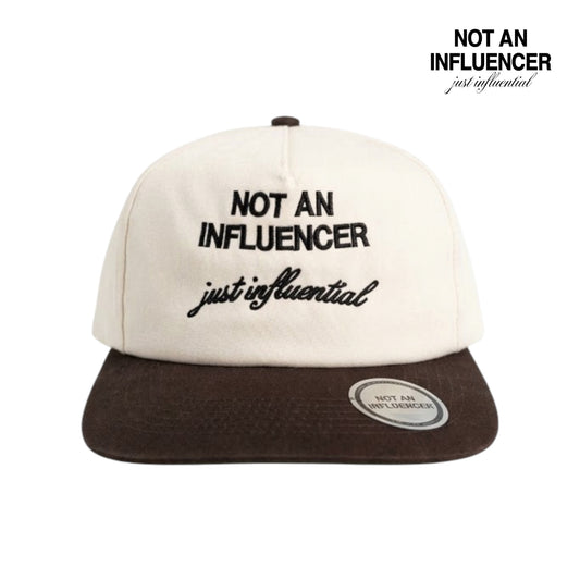 Trademark 5-Panel Hat - Cream and Vintage Black