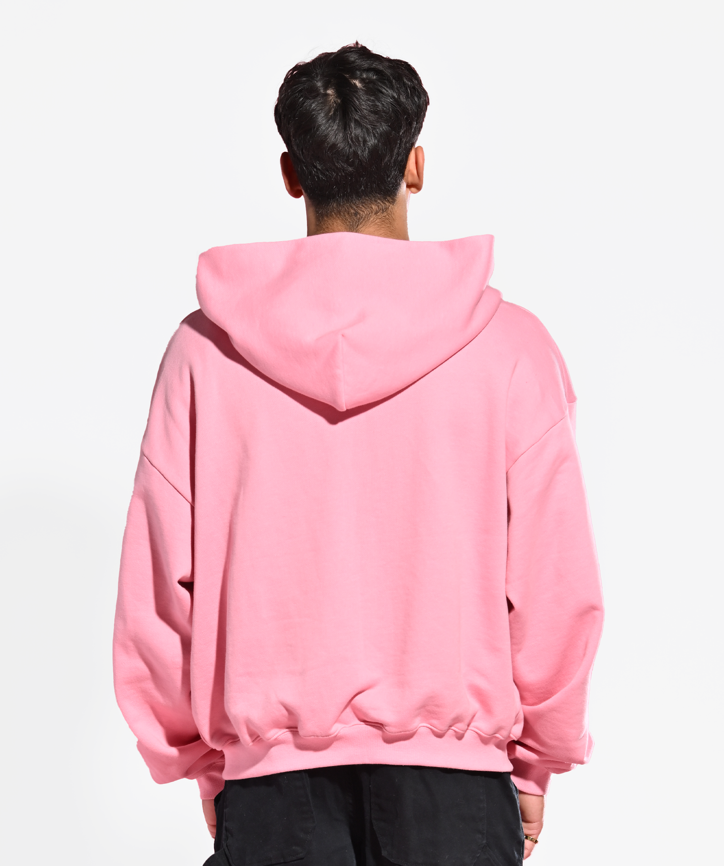 Pink Zip-Up Hoodie