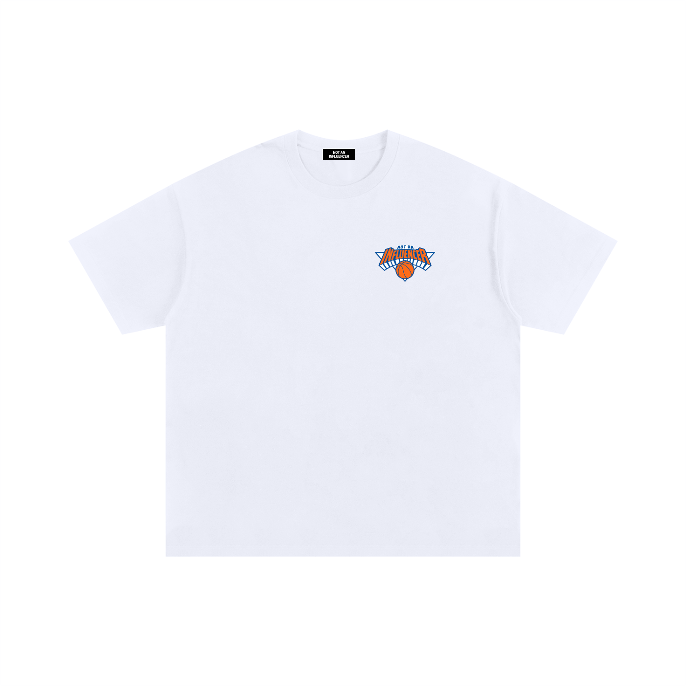 Knicks In Five White Tee