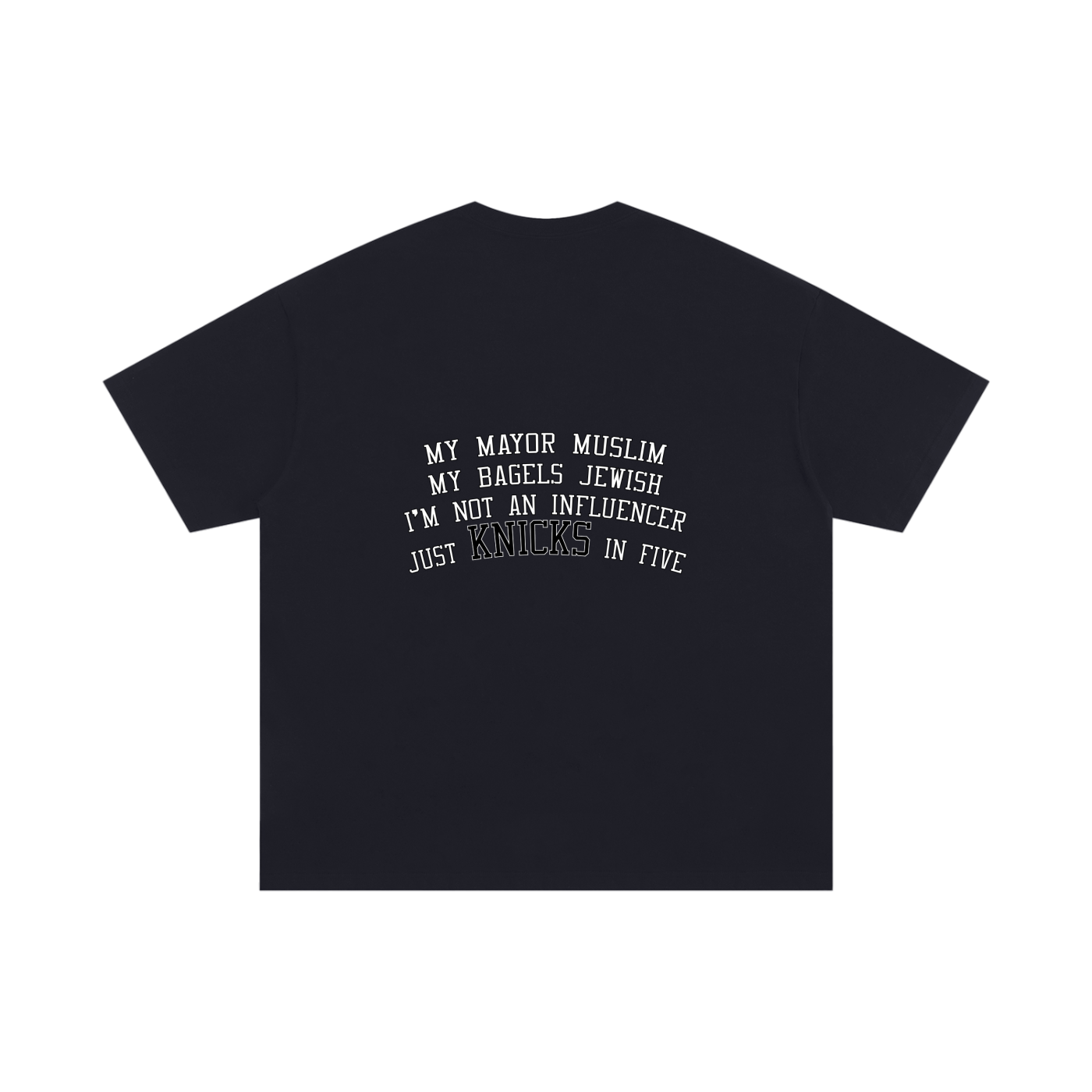 Knicks in Five Black Tee